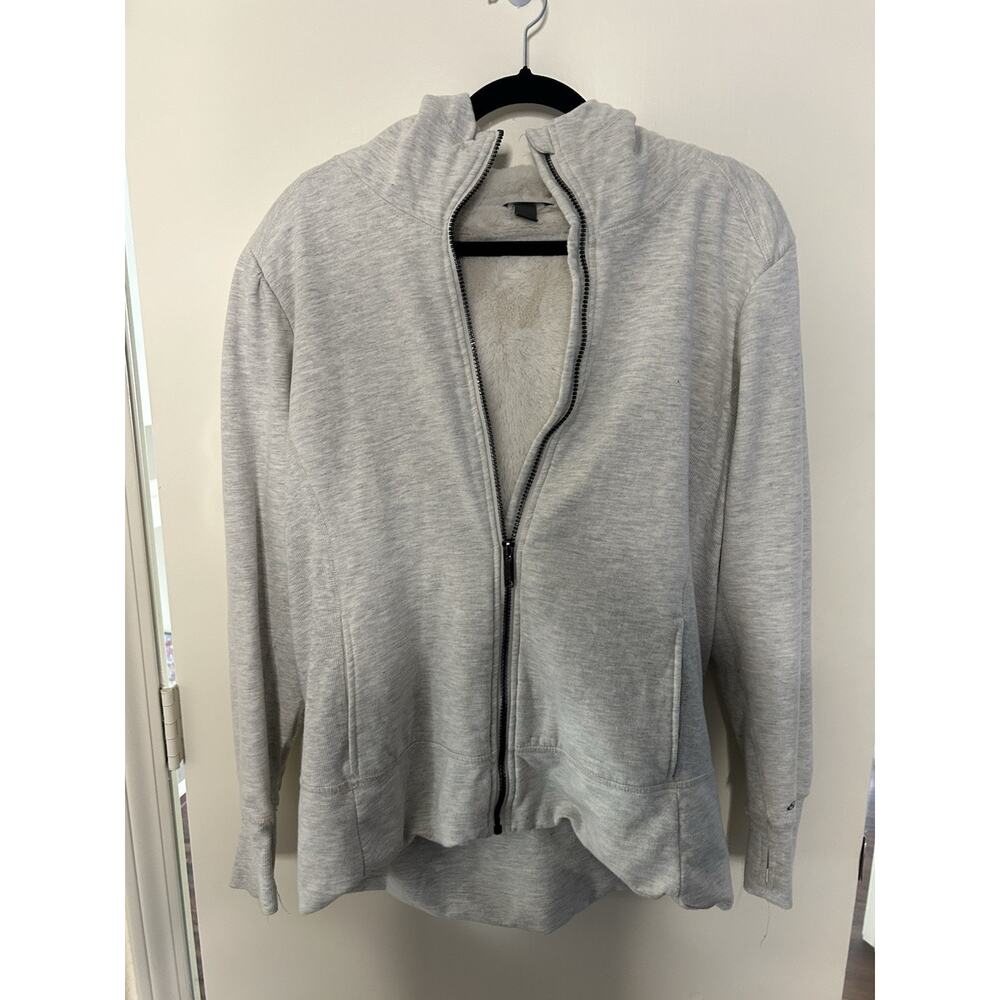 Eddie Bauer Fleece Hoodie Xl Good Condition W/zipper